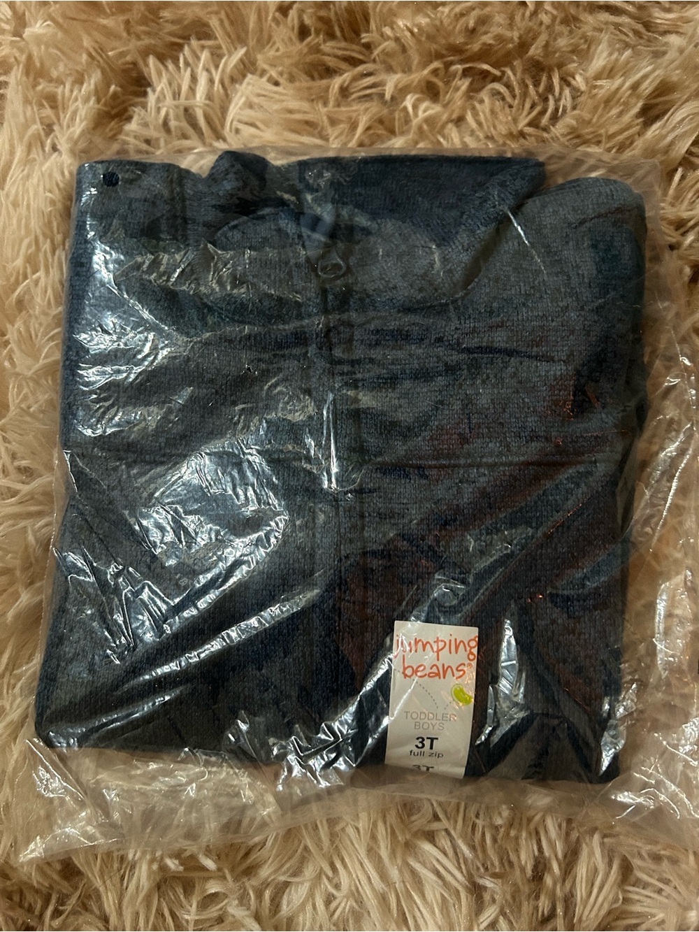 jumping beans Navy Toddler Boys Full-Zip Hoodie